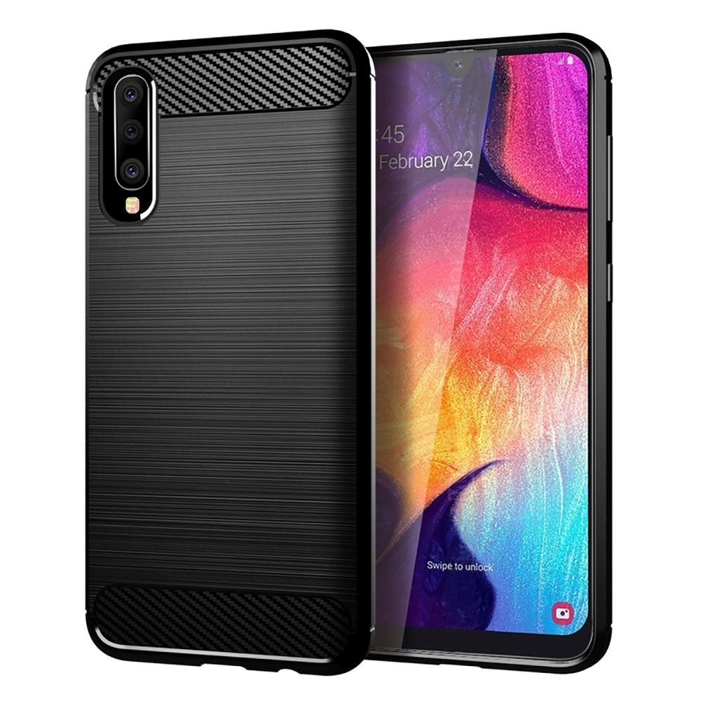 Гръб CARBON за SAMSUNG A10 черен