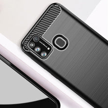 Заредете изображение във визуализатора на галерията – Гръб CARBON за SAMSUNG M31 черен
