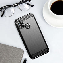 Заредете изображение във визуализатора на галерията – Гръб CARBON за SAMSUNG M31 черен
