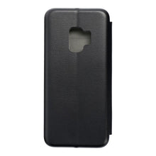 Заредете изображение във визуализатора на галерията – Калъф тип книга ELEGANCE за SAMSUNG Galaxy S9 черен
