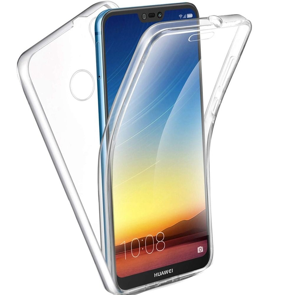 360 калъф с твърд гръб за HUAWEI P Smart 2019 прозрачен