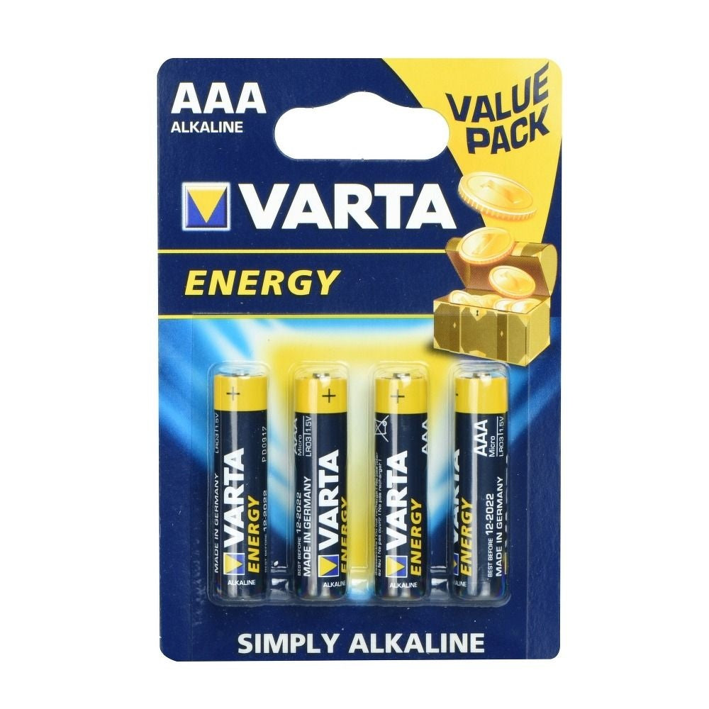 VARTA алкална батерия R3 (AAA) Energy 4 бр.