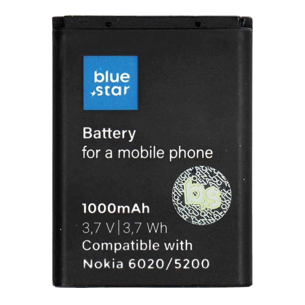 BLUE STAR PREMIUM батерия за NOKIA 6020 / 5200 / 5300 / 3220 / 5140 1000 mAh