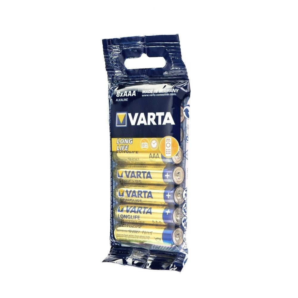 VARTA алкална батерия R3 (AAA) Longlife 8 бр.