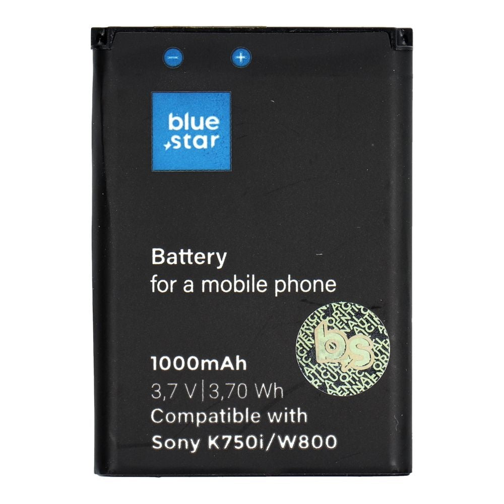 BLUE STAR PREMIUM батерия за SONY ERICSSON K750i / W800 / W550i / Z300 1000 mAh