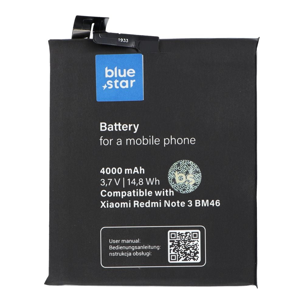 BLUE STAR батерия за XIAOMI REDMI NOTE 3 (BM46) 4000 mAh