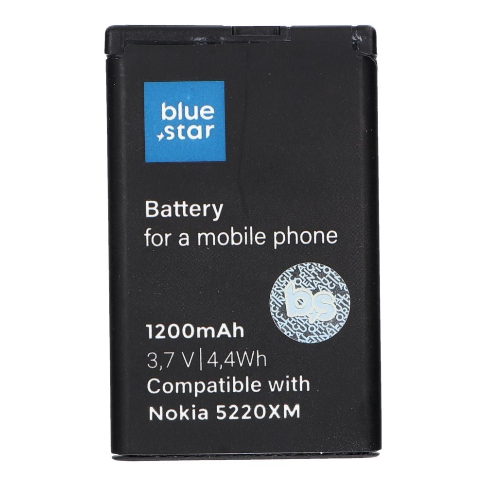 BLUE STAR PREMIUM батерия за NOKIA 5220 XM / 5630 XM / 6303 / 6730 / 3720 / C3 / C5-00 / C6-01 1200 mAh