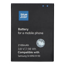 Заредете изображение във визуализатора на галерията – BLUE STAR PREMIUM батерия за SAMSUNG S4 Mini I9190 / Ace 4 G357 2100 mAh
