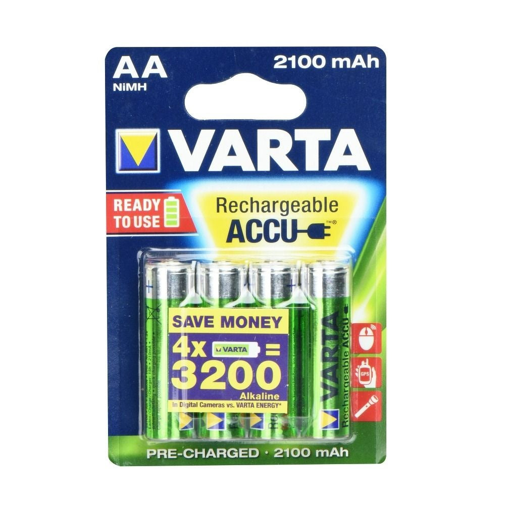 VARTA акумулаторна батерия R6 (AA) 2100 mAh 4 бр.