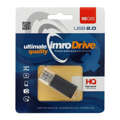 IMRO флашка BLACK 16GB USB2.0