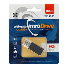 Заредете изображение във визуализатора на галерията – IMRO флашка BLACK 32GB USB2.0
