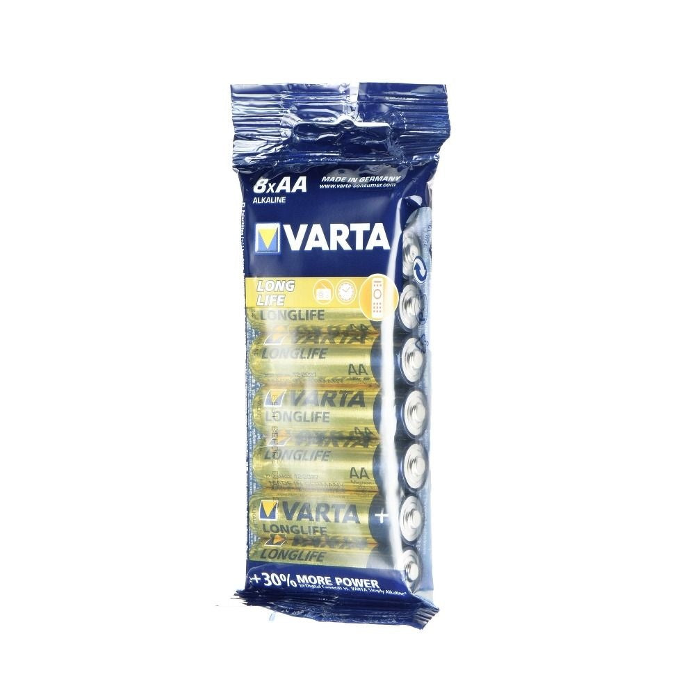 VARTA алкална батерия R6 (AA) Longlife 8 бр.