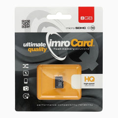 IMRO карта памет microSD 8GB 100MB/s клас 10 UHS I