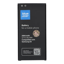 Заредете изображение във визуализатора на галерията – BLUE STAR PREMIUM батерия за SAMSUNG S5 2800 mAh
