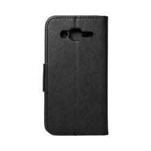 Заредете изображение във визуализатора на галерията – Калъф тип книга FANCY за SAMSUNG Galaxy J3 / J3 2016 черен
