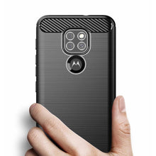 Заредете изображение във визуализатора на галерията – Гръб CARBON за MOTOROLA Moto G9 PLAY / E7 PLUS черен
