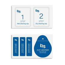 Заредете изображение във визуализатора на галерията – Стъклен протектор Blue Star - APP IPHONE 12/12 Pro 5D Full Cover черен
