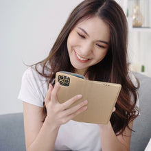 Заредете изображение във визуализатора на галерията – Калъф тип книга SMART за XIAOMI Redmi 10 / Redmi 10 2022 златист
