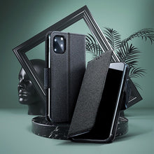 Заредете изображение във визуализатора на галерията – Калъф тип книга FANCY за SAMSUNG S22 черен
