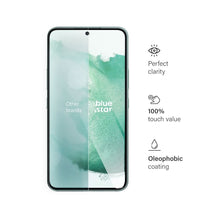 Заредете изображение във визуализатора на галерията – Стъклен протектор Blue Star - SAMSUNG Galaxy S22+/S23+/SAMSUNG A51/A54/Huawei P40 Lite
