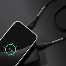Заредете изображение във визуализатора на галерията – FORCELL F-ENERGY Carbon CB-01C кабел Type C към Lightning PD 3A 27W CB-01C 1 м черен
