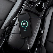 Заредете изображение във визуализатора на галерията – FORCELL F-ENERGY Carbon CB-01A кабел USB A към Lightning 2,4A 12W 1 м черен
