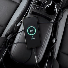 Заредете изображение във визуализатора на галерията – FORCELL F-ENERGY Carbon CB-02A кабел USB A към Type C 2,4A 18W 1 м черен
