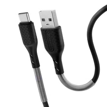 Заредете изображение във визуализатора на галерията – FORCELL F-ENERGY Carbon CB-02B кабел USB A към Type C QC3.0 3A 24W 1 м черен
