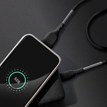 Заредете изображение във визуализатора на галерията – FORCELL F-ENERGY Carbon CB-02B кабел USB A към Type C QC3.0 3A 24W 1 м черен
