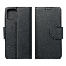 Заредете изображение във визуализатора на галерията – Калъф тип книга FANCY за SAMSUNG A03 черен
