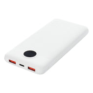 VEGER преносима батерия 10 000 mAh PD QC3.0 2A 20W L10S (W1105PD) бяла