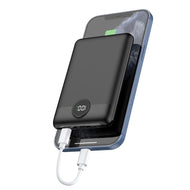Външна батерия Veger S11 (W1140) PD QC3.0 2A 22,5W 10000 mAh - черна