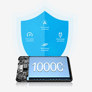 Външна батерия Veger S11 (W1140) PD QC3.0 2A 22,5W 10000 mAh - черна