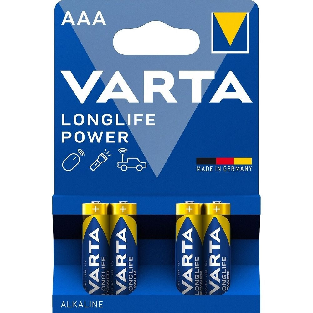 VARTA алкална батерия R3 (AAA) Longlife Power 4 бр.