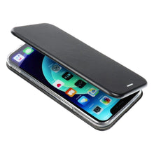 Заредете изображение във визуализатора на галерията – Калъф тип книга ELEGANCE за IPHONE 14 черен
