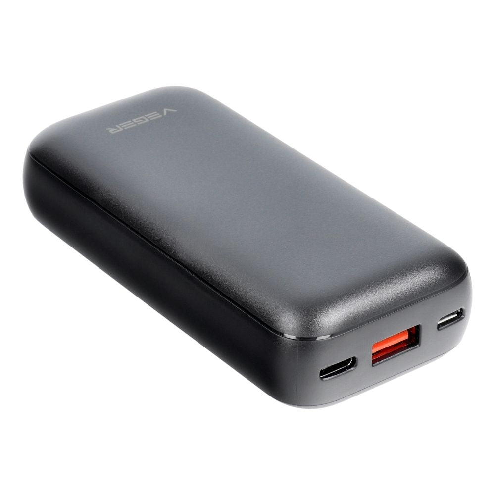 VEGER преносима батерия 10 000 mAh PD QC3.0 3A 20W S10 (W1135) черна