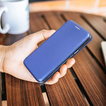 Заредете изображение във визуализатора на галерията – Калъф тип книга ELEGANCE за SAMSUNG S23 Plus тъмно син
