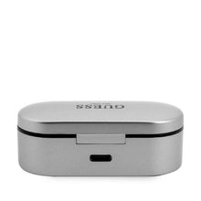 Заредете изображение във визуализатора на галерията – Bluetooth слушалки стерео TWS GUESS Digital BT5 Classic с докинг станция / сиво (GUTWST31EG)
