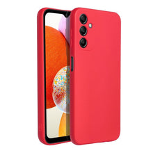 Заредете изображение във визуализатора на галерията – Гръб SOFT за SAMSUNG A14 5G / A14 4G червен
