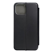 Заредете изображение във визуализатора на галерията – Калъф тип книга ELEGANCE за IPHONE 15 черен
