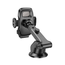 Заредете изображение във визуализатора на галерията – HOCO стойка за кола за предното стъкло / централна конзола H15 тъмен нощ черен

