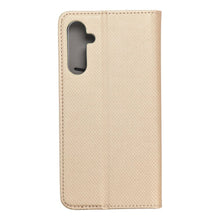 Заредете изображение във визуализатора на галерията – Калъф тип книга SMART за SAMSUNG M34 златист

