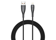 Кабел USB A към Lightning VEGER 2,4A V105 1,2 m - черен