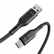 Кабел USB A към Type C VEGER PD 5A 25W AC03 1,2 m - черен