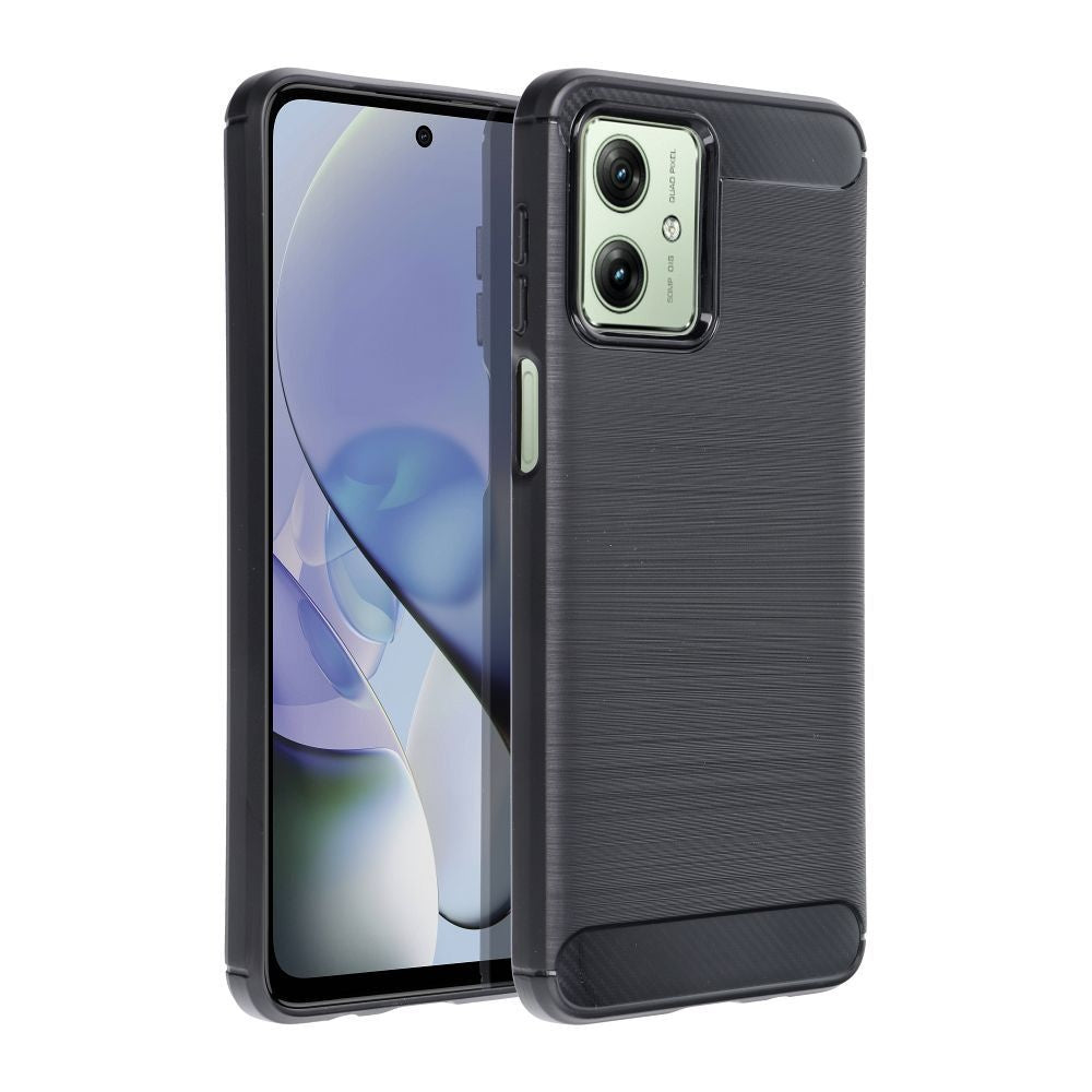 Гръб CARBON за MOTOROLA G54 черен