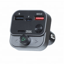 Заредете изображение във визуализатора на галерията – ART предавател FM bluetooth 5.0 + USB A QC3.0 + Typ C (общо 30W) FM-84B черен
