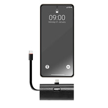 Заредете изображение във визуализатора на галерията – FORCELL F-ENERGY Power Plug F5K3 преносима батерия 5 000mAh за Type C PD 20W черна
