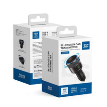 Заредете изображение във визуализатора на галерията – BLUE STAR предавател FM bluetooth QC3.0 PD 42W AutoHarmony C81 сив
