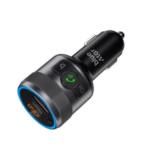 Заредете изображение във визуализатора на галерията – BLUE STAR предавател FM bluetooth QC3.0 PD 42W AutoHarmony C81 сив
