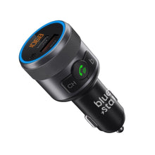 Заредете изображение във визуализатора на галерията – BLUE STAR предавател FM bluetooth QC3.0 PD 42W AutoHarmony C81 сив
